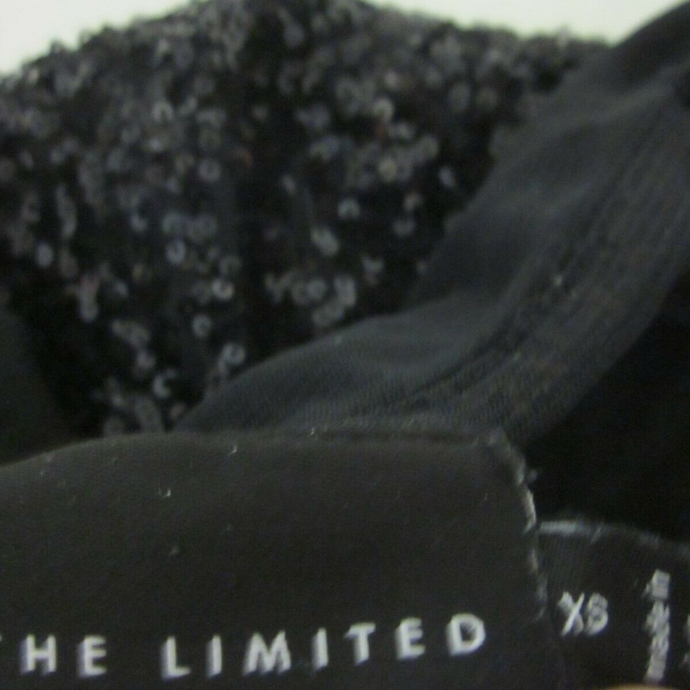 Size XS Black Sequins Tank - Picture 3 of 7